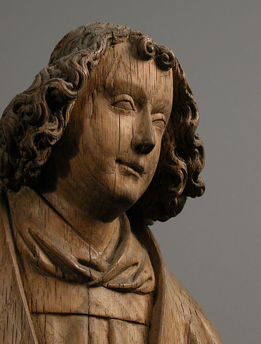 Angel with Emblem of The Passion, Oak, French
