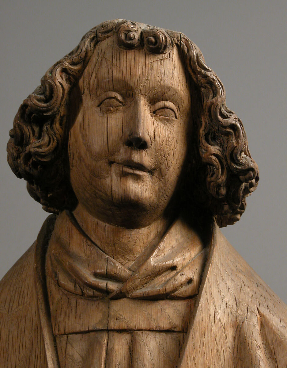 Angel with Emblem of The Passion, Oak, French