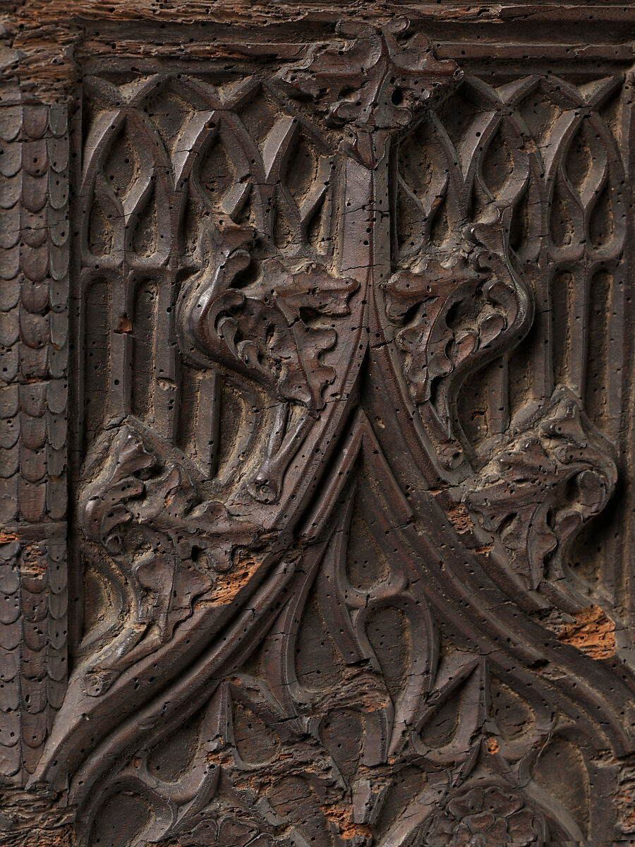 Chest, Walnut, iron mounts, French