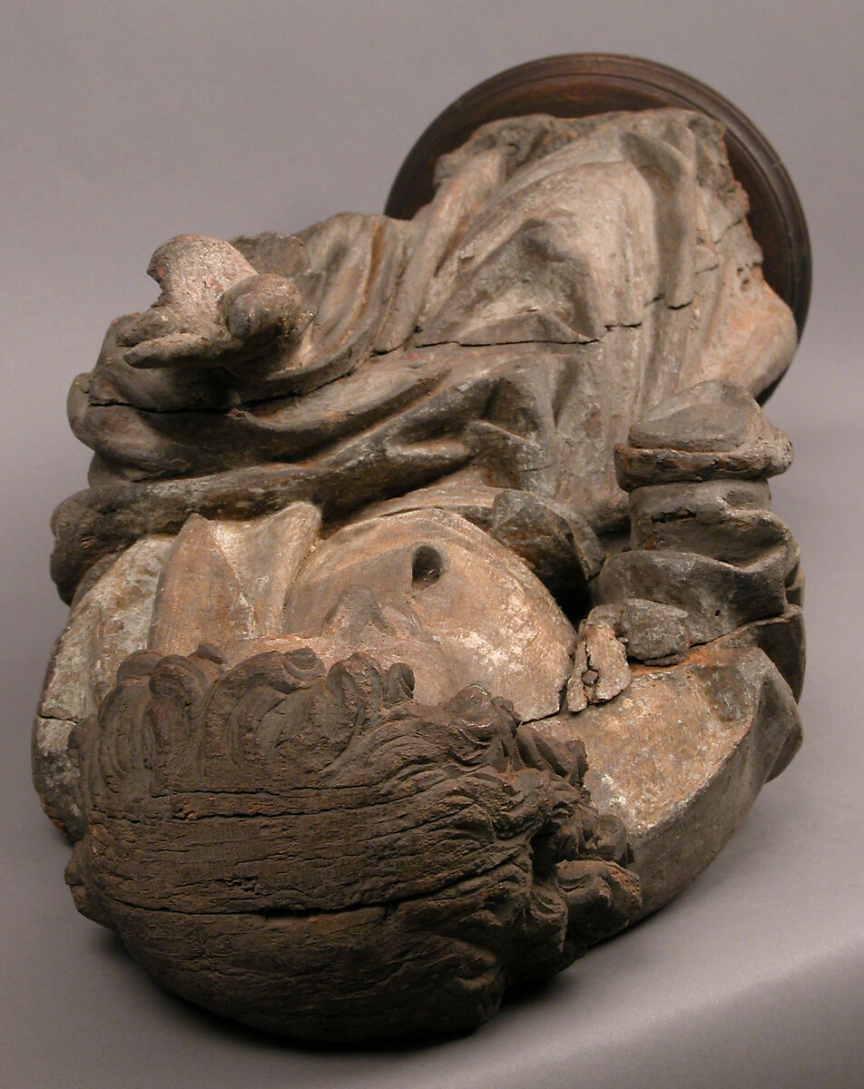 St. John, Oak, with polychromy, German