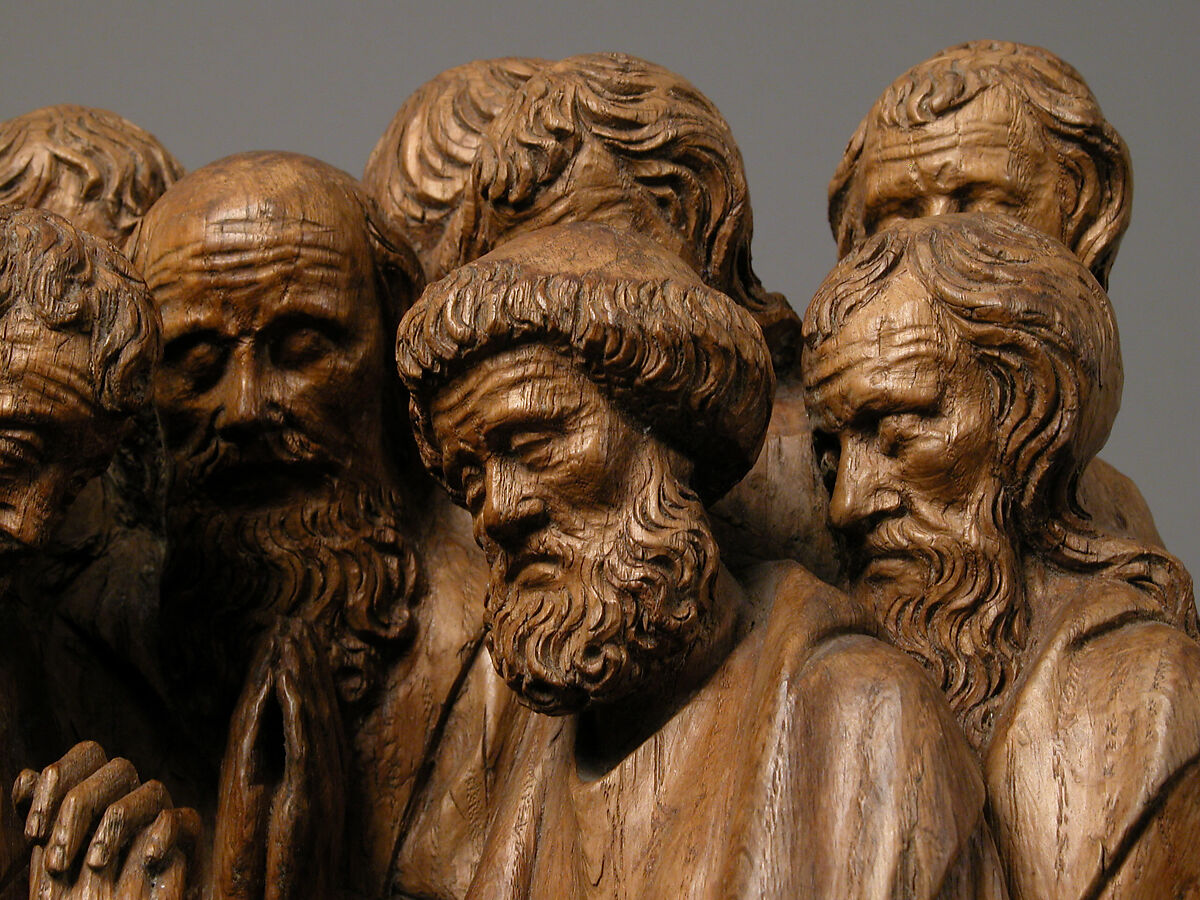 Apostles in Prayer, Oak, South Netherlandish