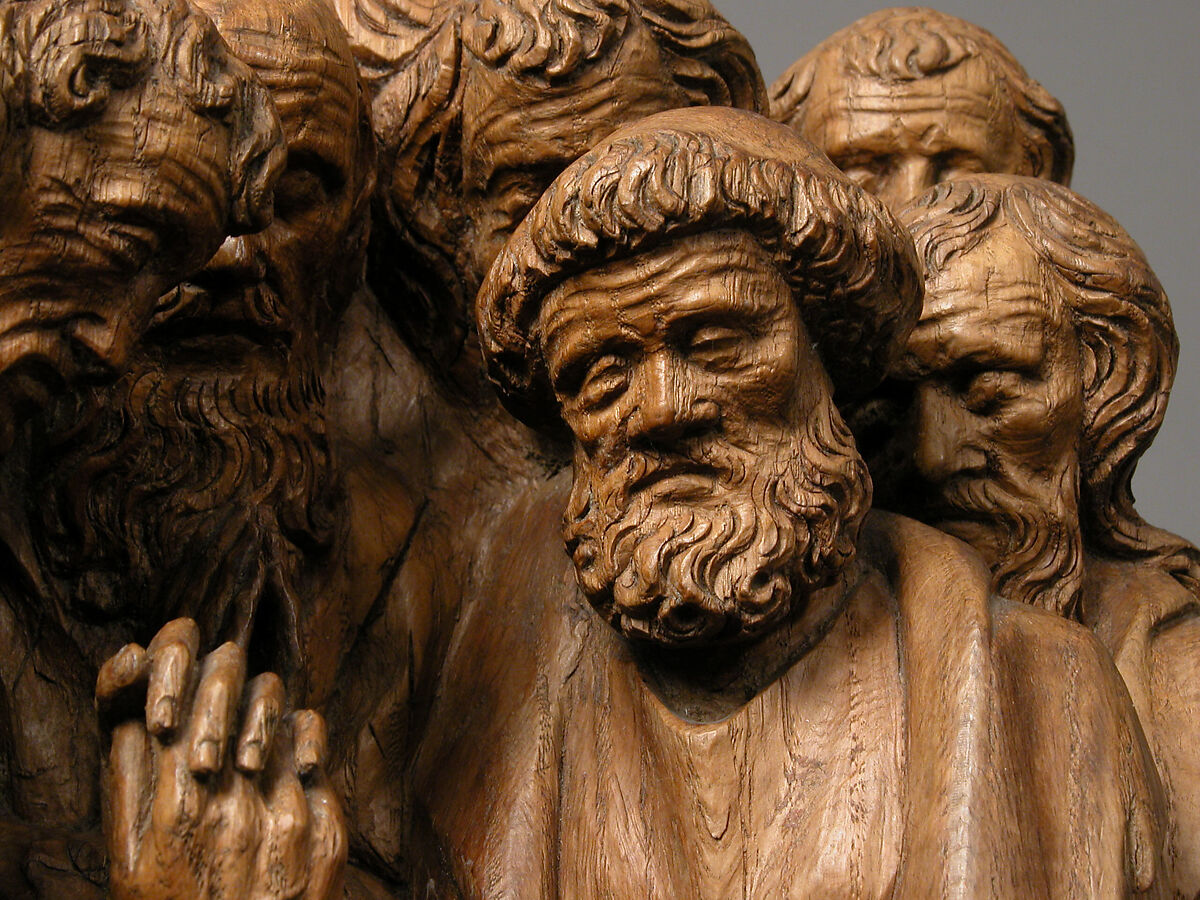 Apostles in Prayer, Oak, South Netherlandish