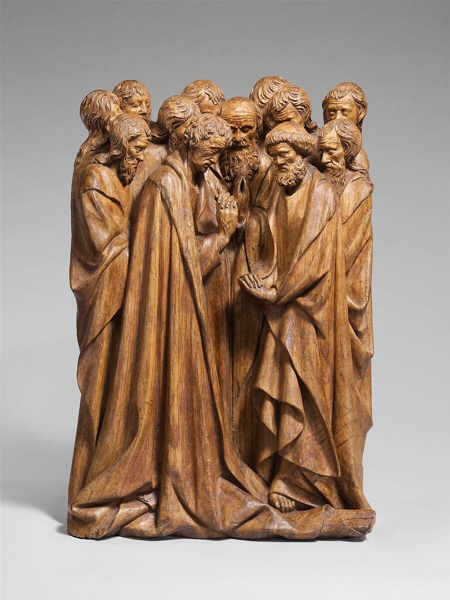 Apostles in Prayer, Oak, South Netherlandish 