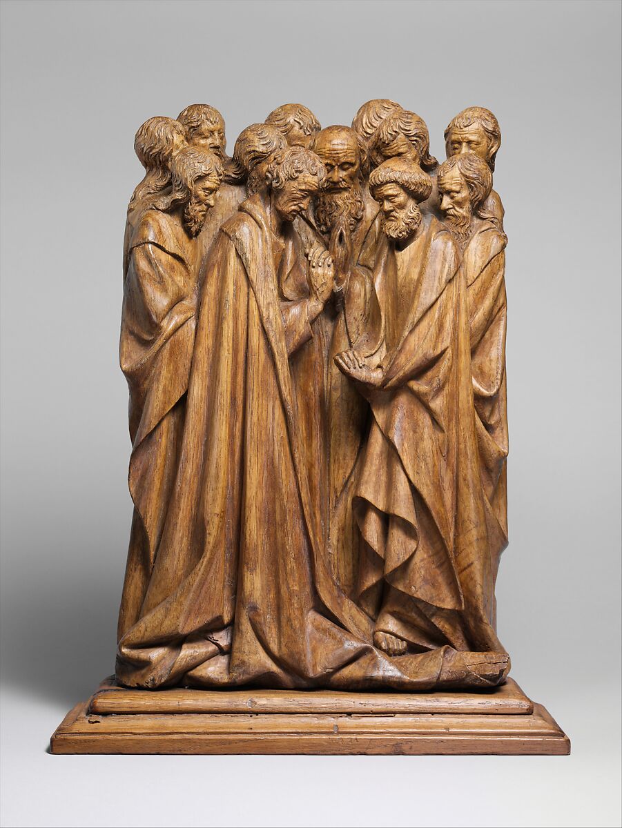 Apostles in Prayer, Oak, South Netherlandish
