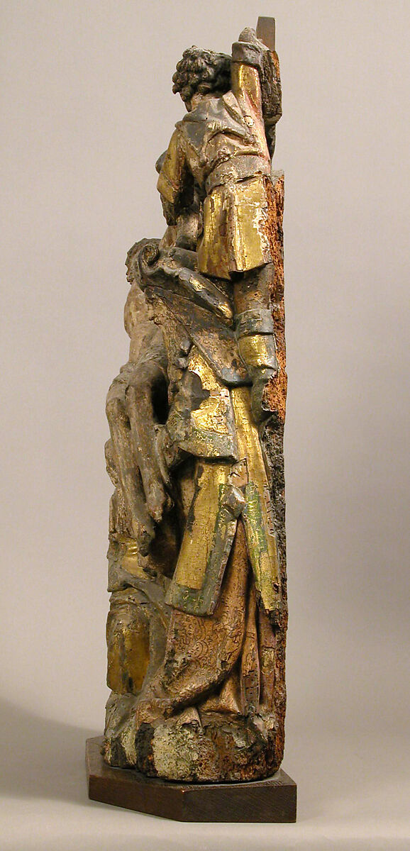 Descent from the Cross, Oak with polychromy and gilding, South Netherlandish