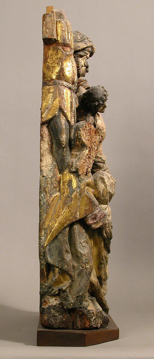 Descent from the Cross, Oak with polychromy and gilding, South Netherlandish