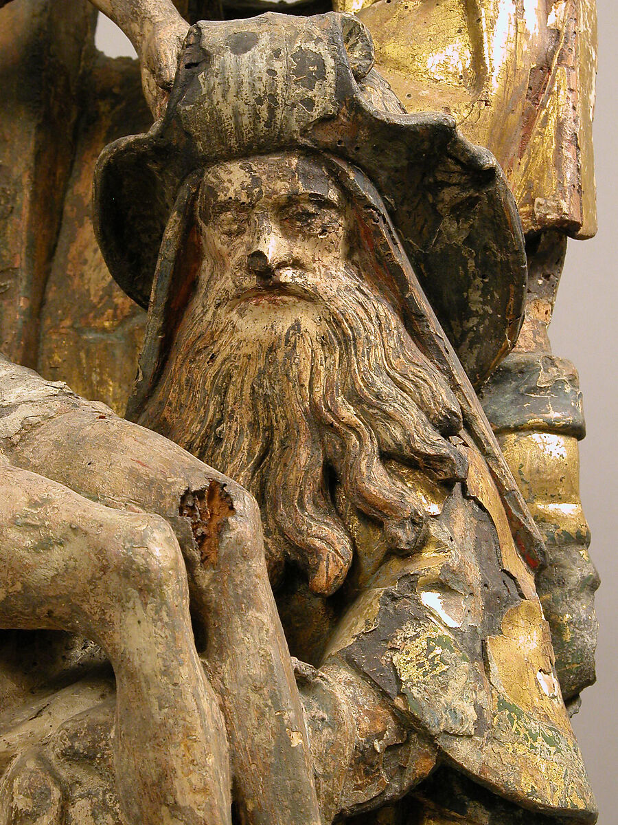 Descent from the Cross, Oak with polychromy and gilding, South Netherlandish