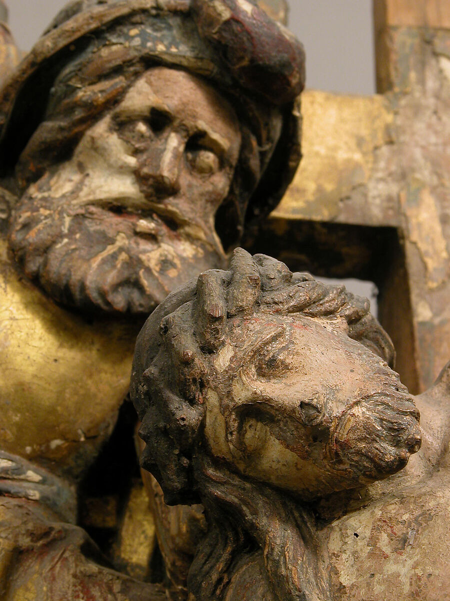 Descent from the Cross, Oak with polychromy and gilding, South Netherlandish