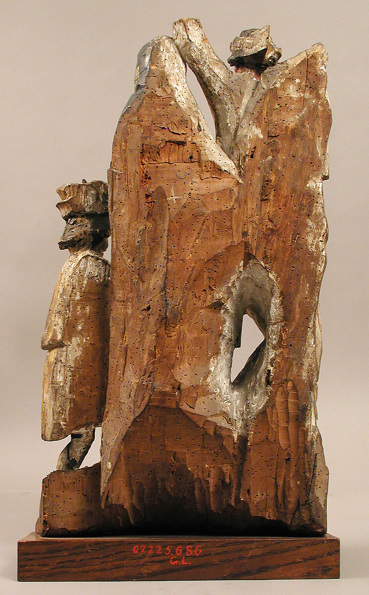 Descent from the Cross, Fruitwood with paint, South Netherlandish