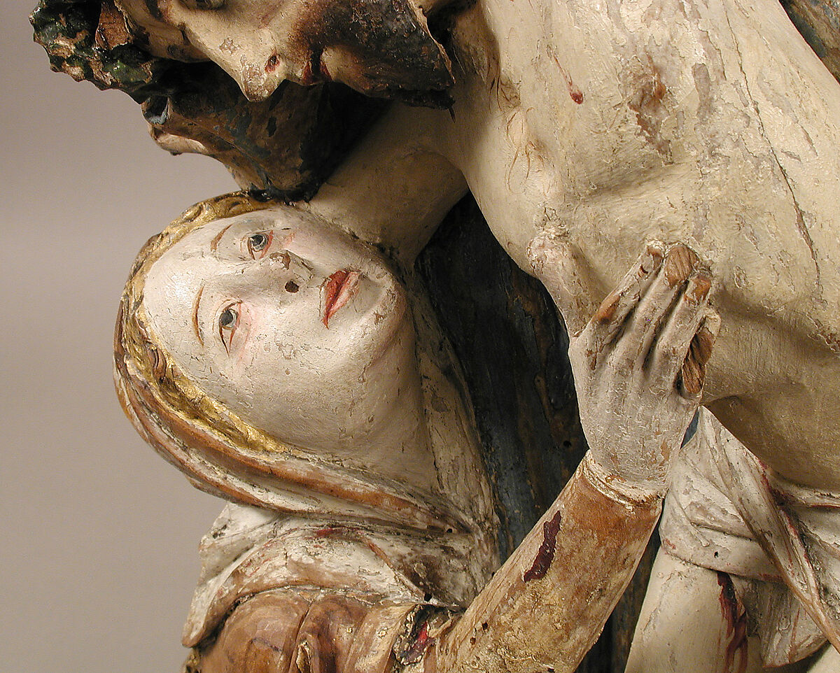 Descent from the Cross, Fruitwood with paint, South Netherlandish