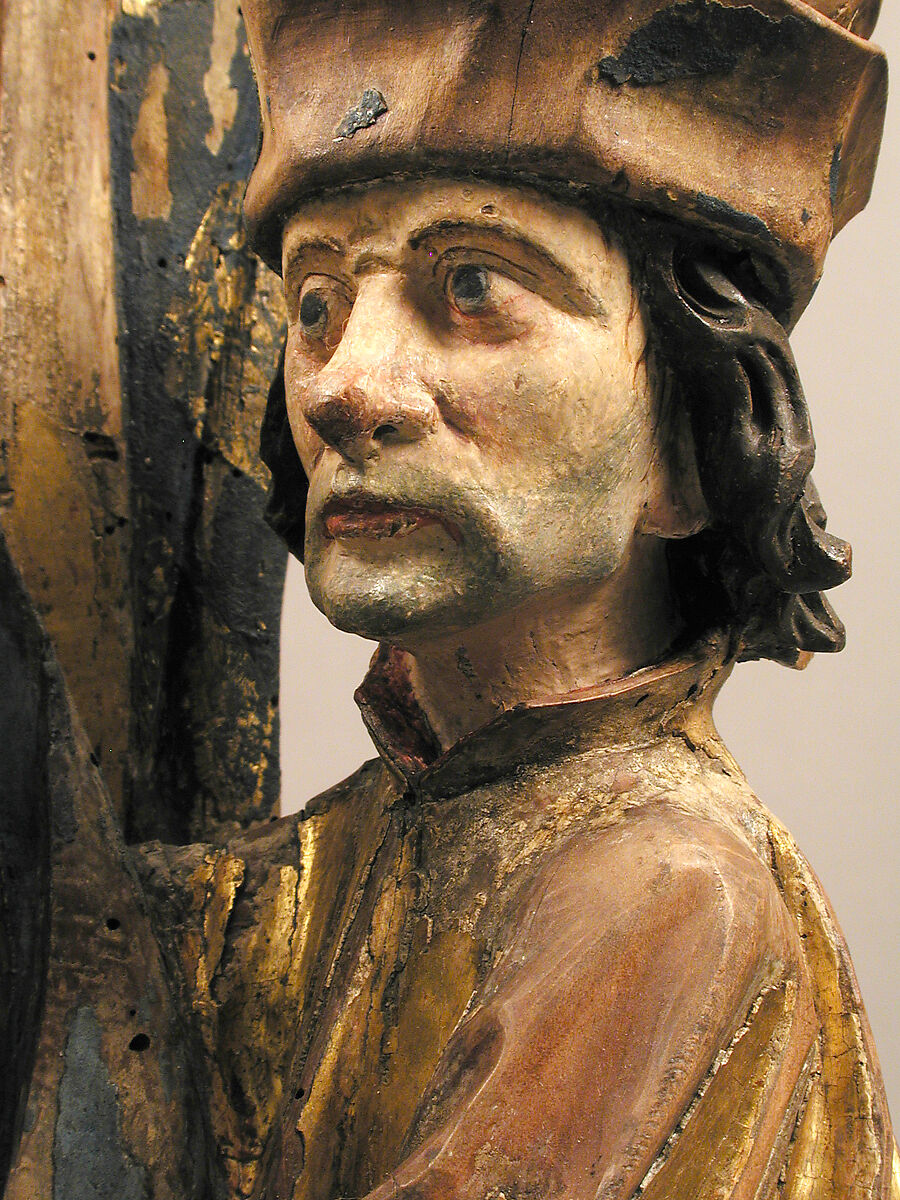 Descent from the Cross, Fruitwood with paint, South Netherlandish