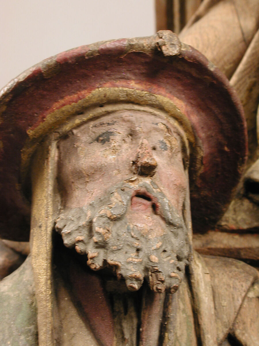 Christ among the Doctors, Oak, polychromy, parcel gilt, German