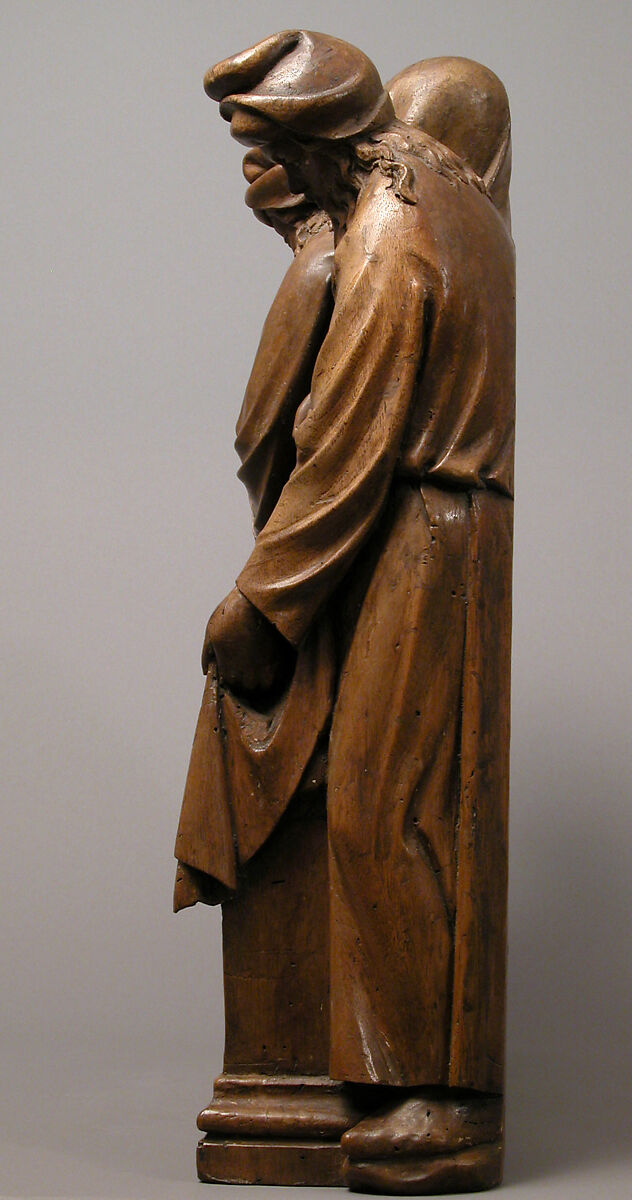 The Entombment of Christ, Walnut with traces of paint, German