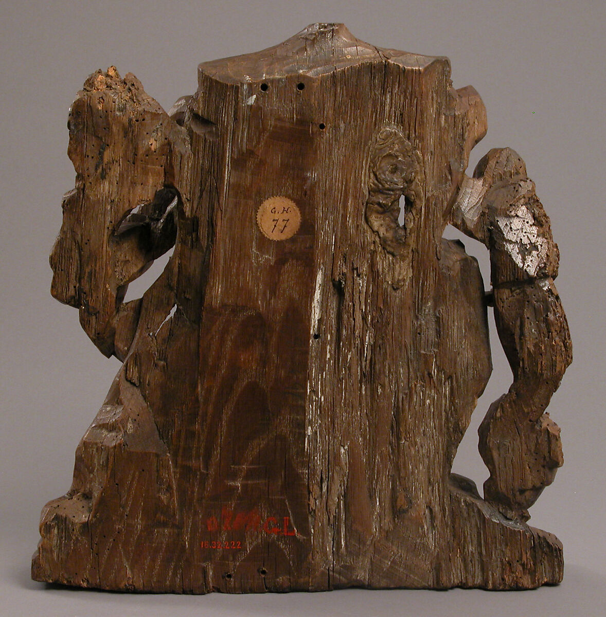 Saint Anne with the Virgin and Child, Oak, German