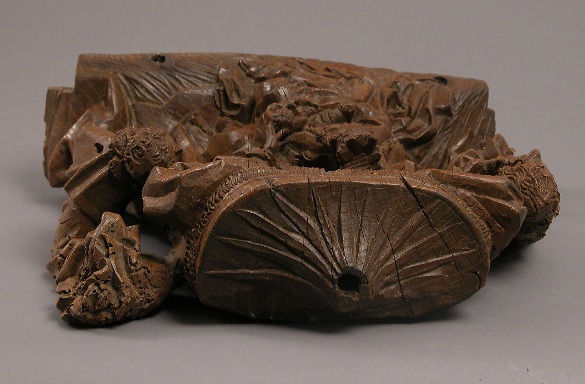 Saint Anne with the Virgin and Child, Oak, German