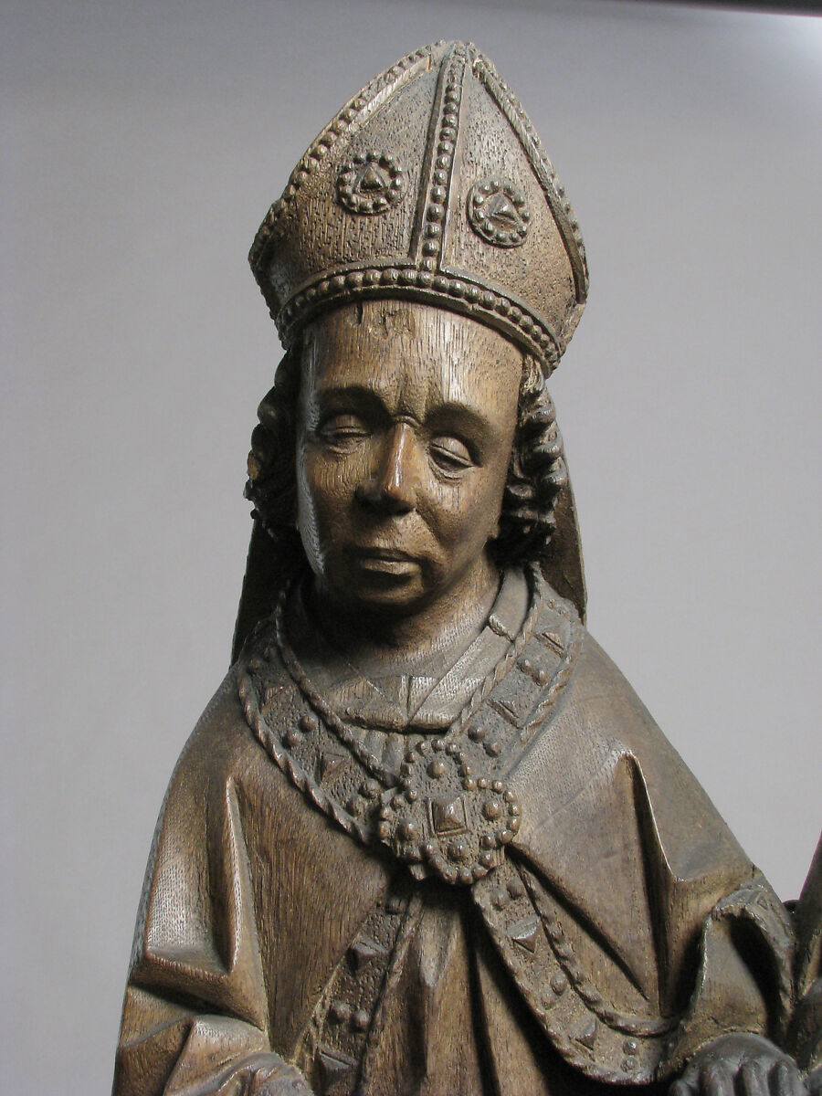 St. Augustine (or St. Ambrose) and St. Jerome, Oak, German