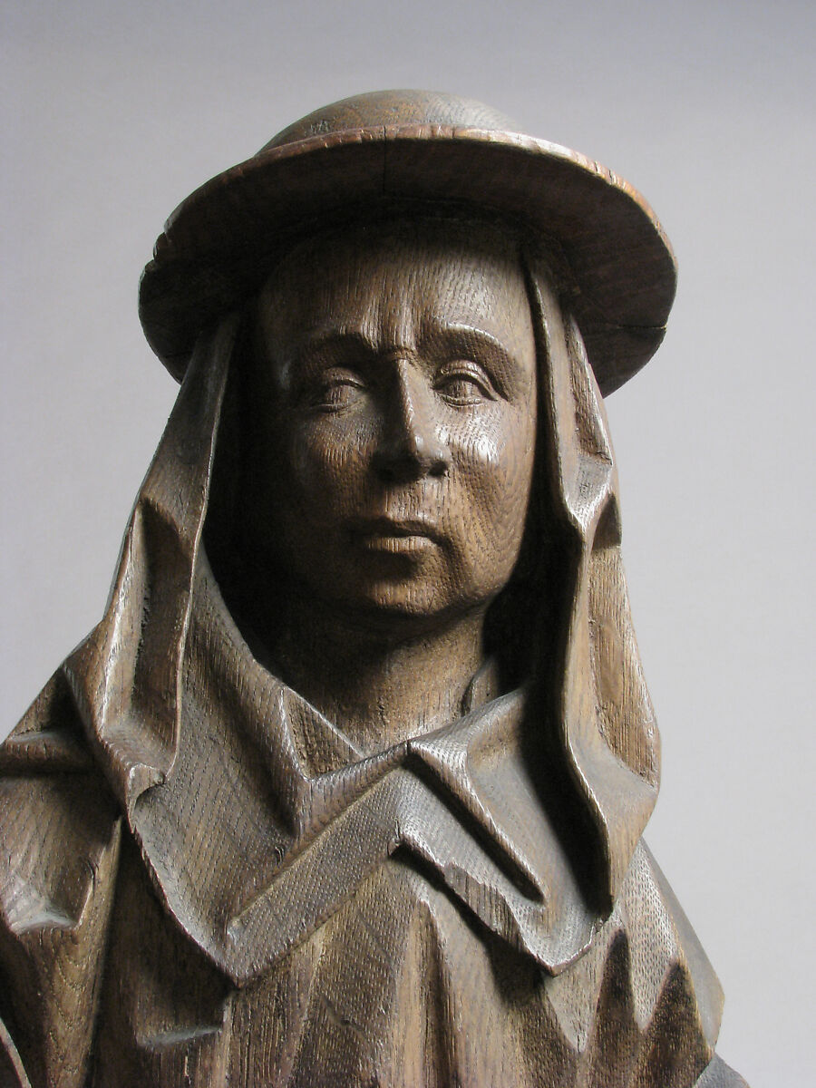 St. Augustine (or St. Ambrose) and St. Jerome, Oak, German