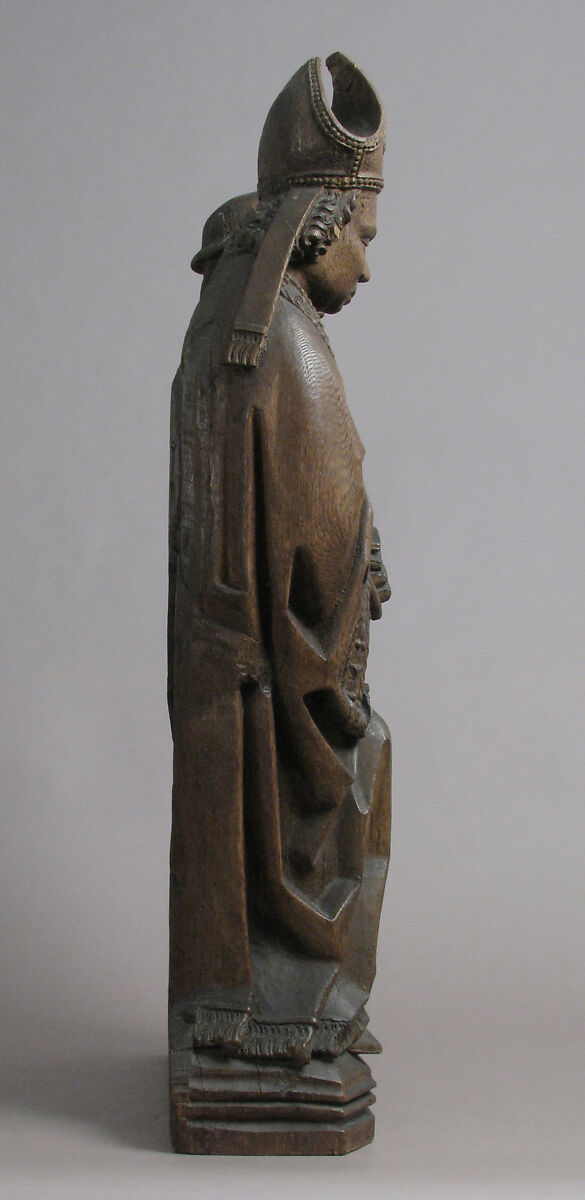 St. Augustine (or St. Ambrose) and St. Jerome, Oak, German