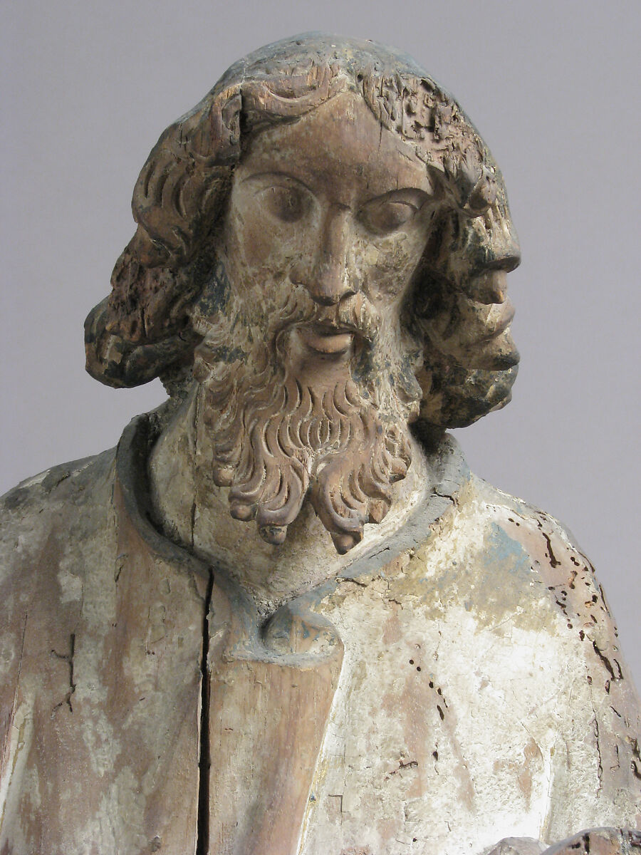 The Savior, Oak with traces of polychromy and gilding, North Netherlandish