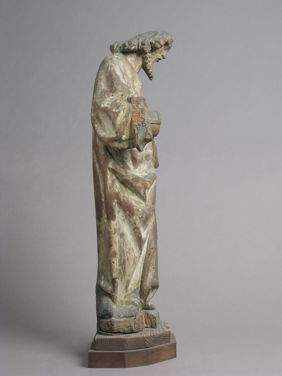 The Savior, Oak with traces of polychromy and gilding, North Netherlandish