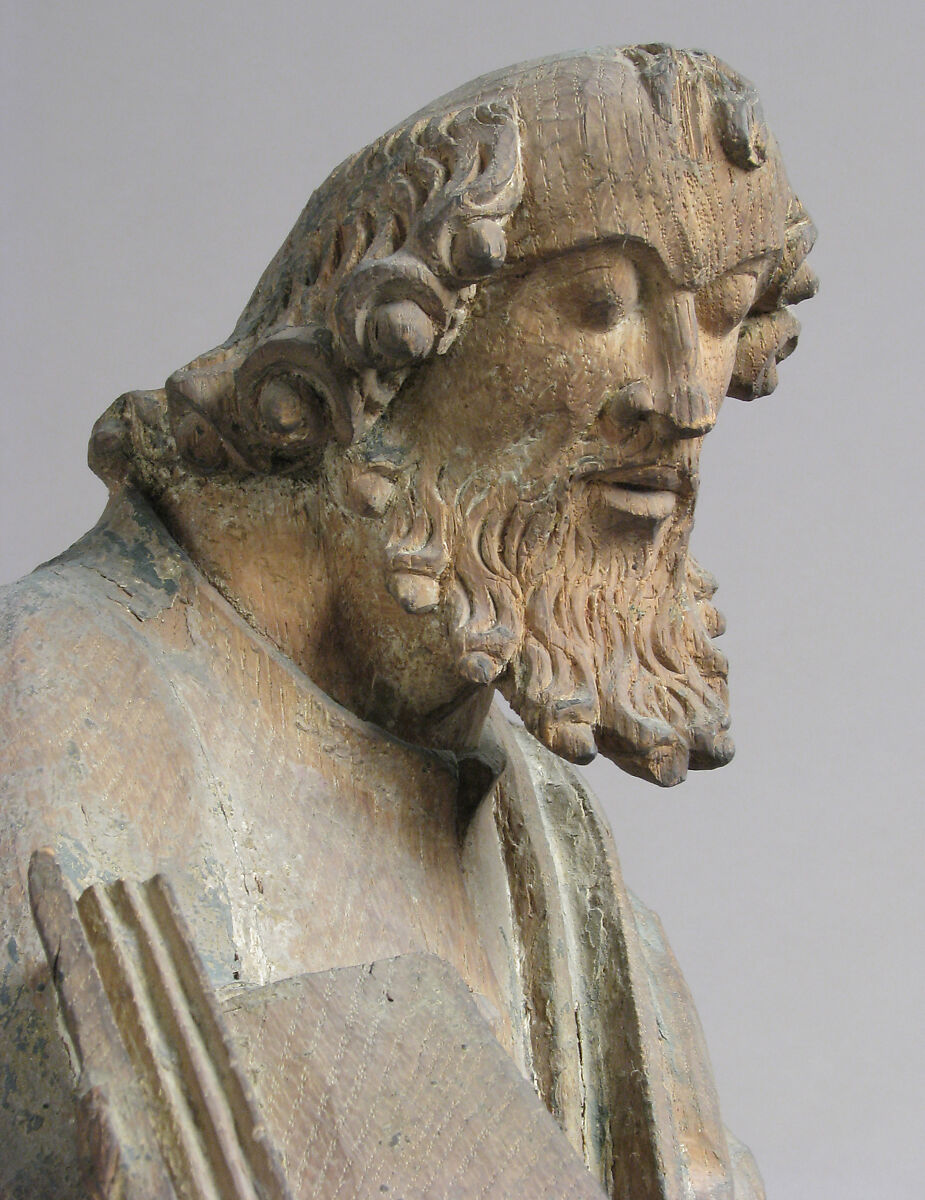 Saint Peter, Oak with traces of polychromy and gilding, North Netherlandish