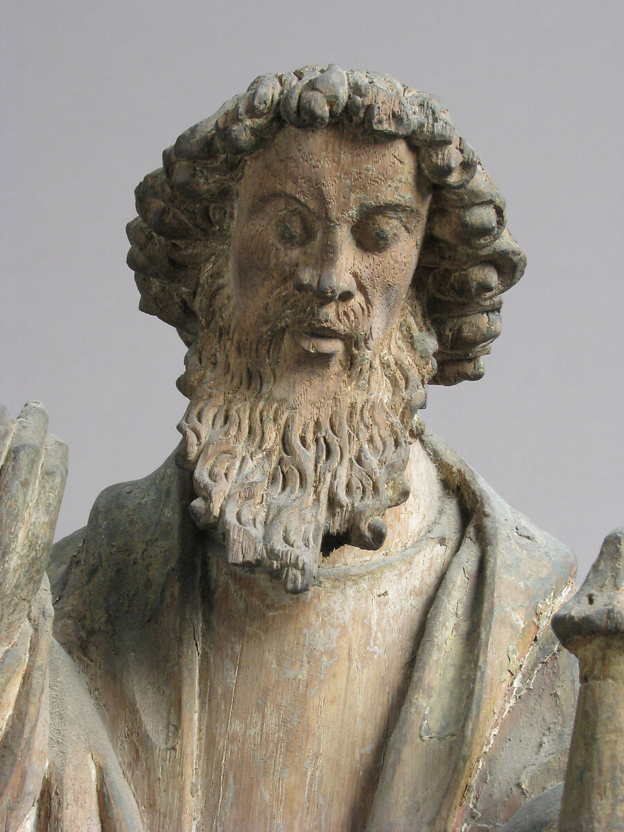 Saint Paul, Oak with traces of polychromy and gilding, North Netherlandish