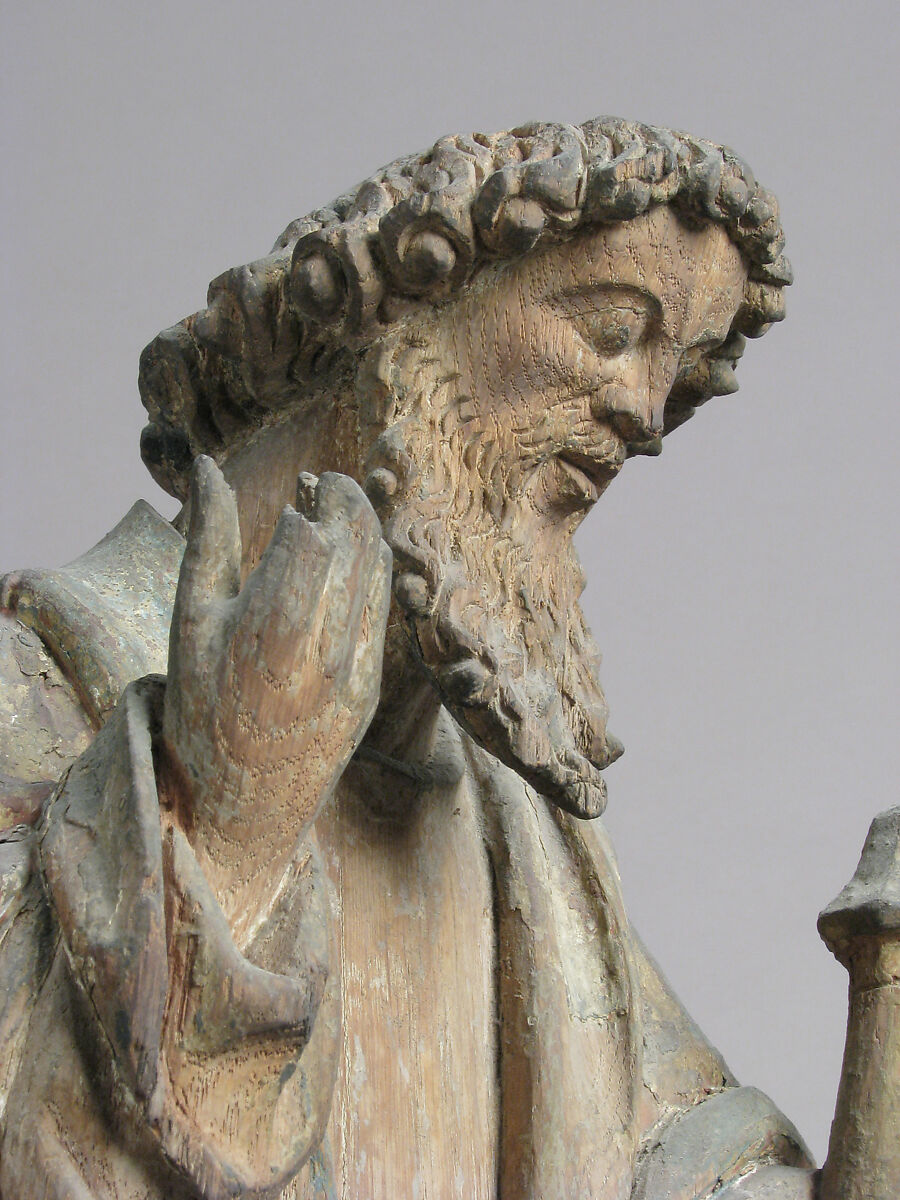 Saint Paul, Oak with traces of polychromy and gilding, North Netherlandish