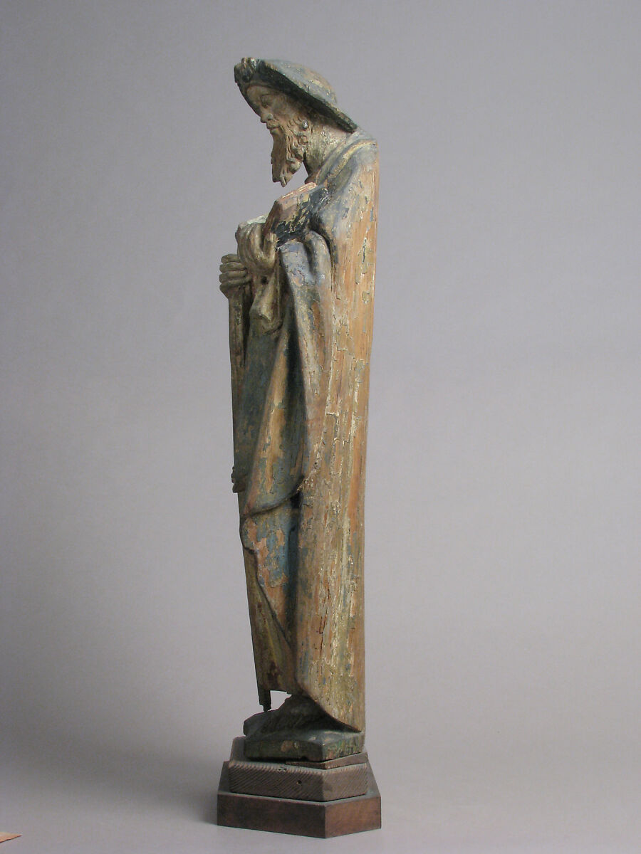 St. James the Great, Oak with traces of polychromy and gilding, North Netherlandish