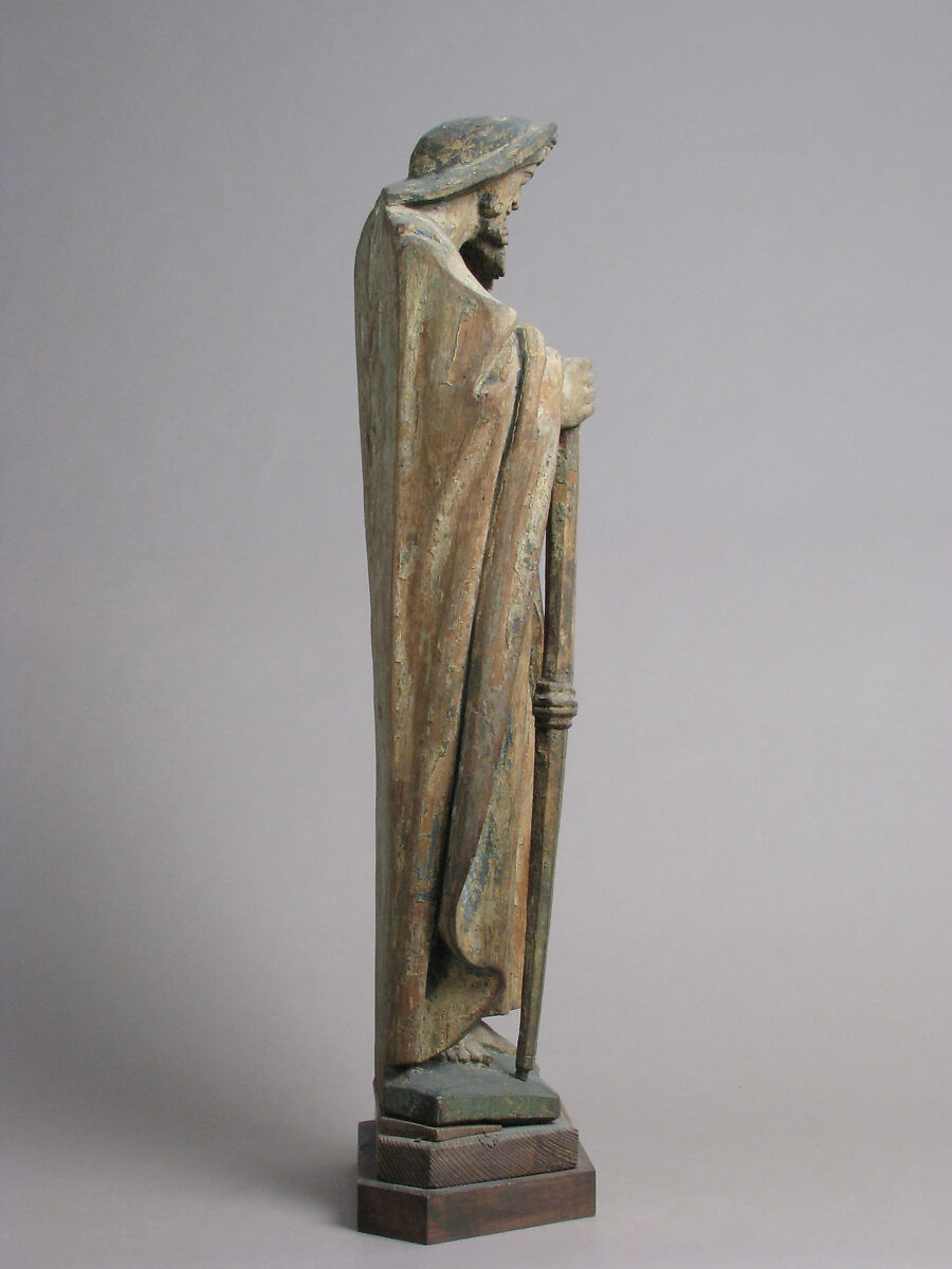 St. James the Great, Oak with traces of polychromy and gilding, North Netherlandish