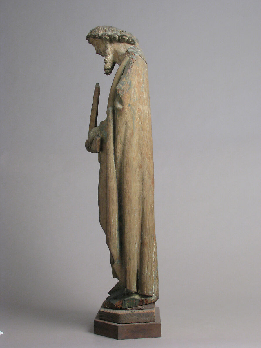 Saint Thomas, Oak with traces of polychromy and gilding, North Netherlandish