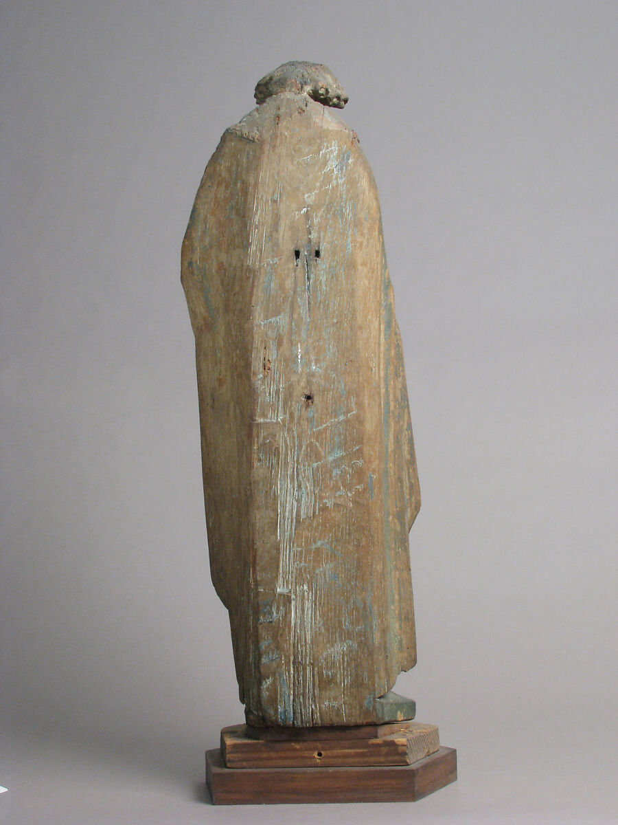 Saint Thomas, Oak with traces of polychromy and gilding, North Netherlandish