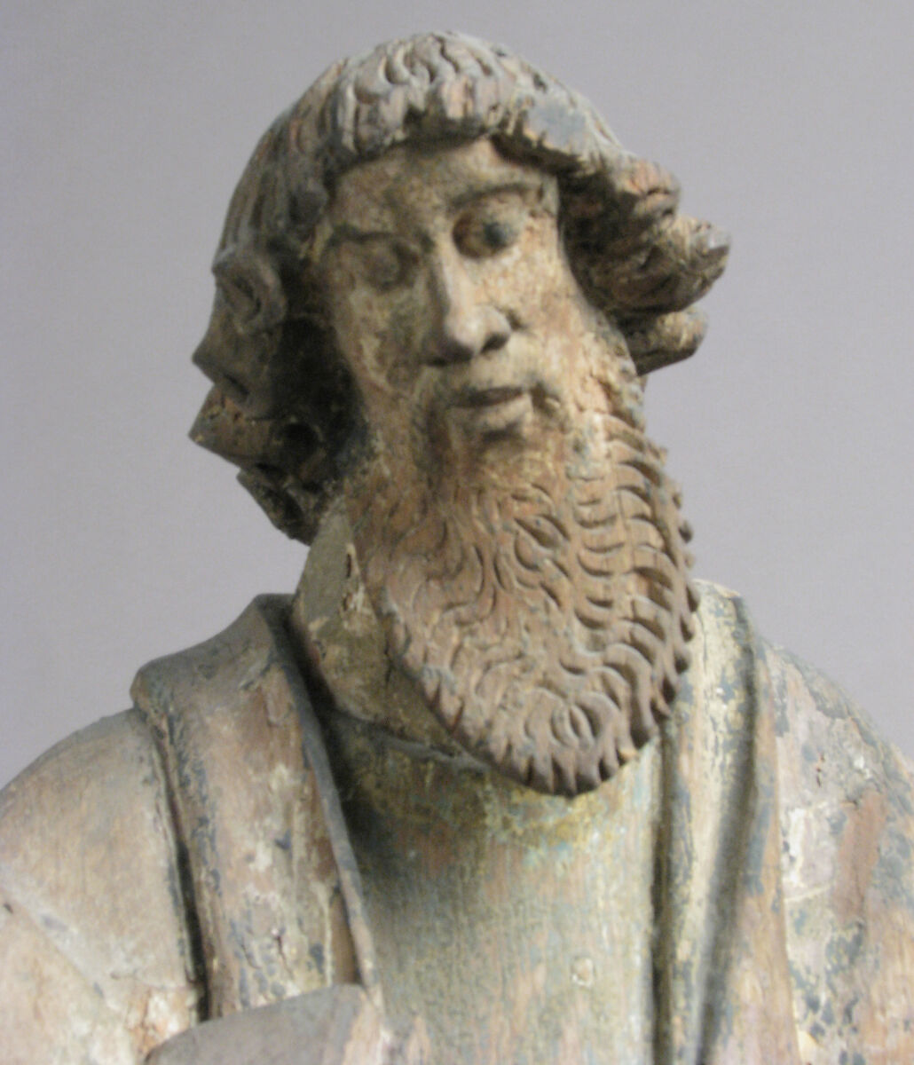 Saint Phillip, Oak with traces of polychromy and gilding, North Netherlandish