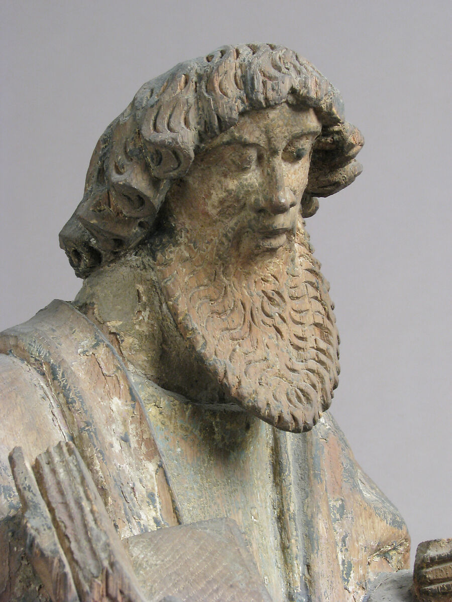 Saint Phillip, Oak with traces of polychromy and gilding, North Netherlandish