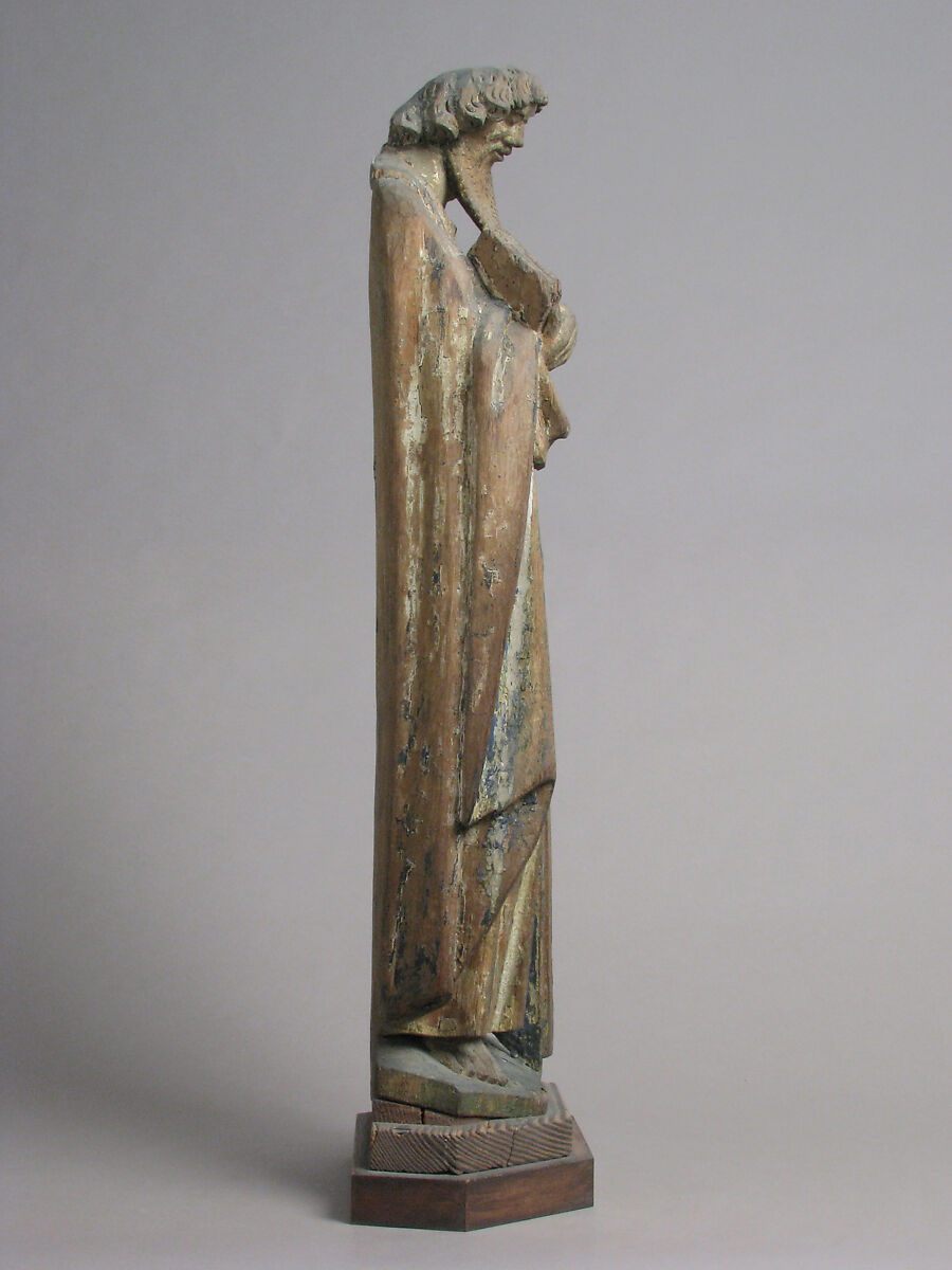 Saint Phillip, Oak with traces of polychromy and gilding, North Netherlandish