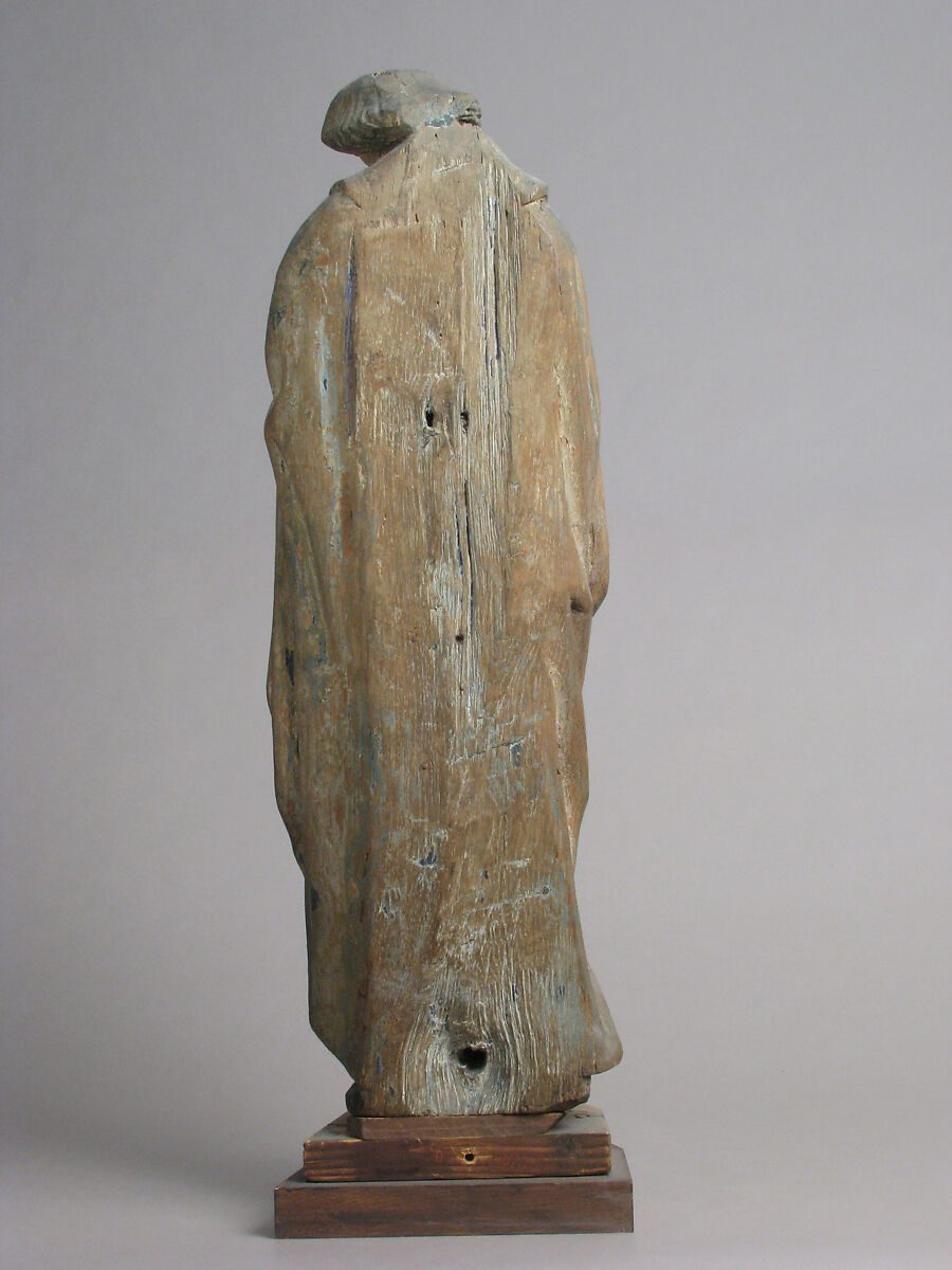Saint Simon, Oak with traces of polychromy and gilding, North Netherlandish