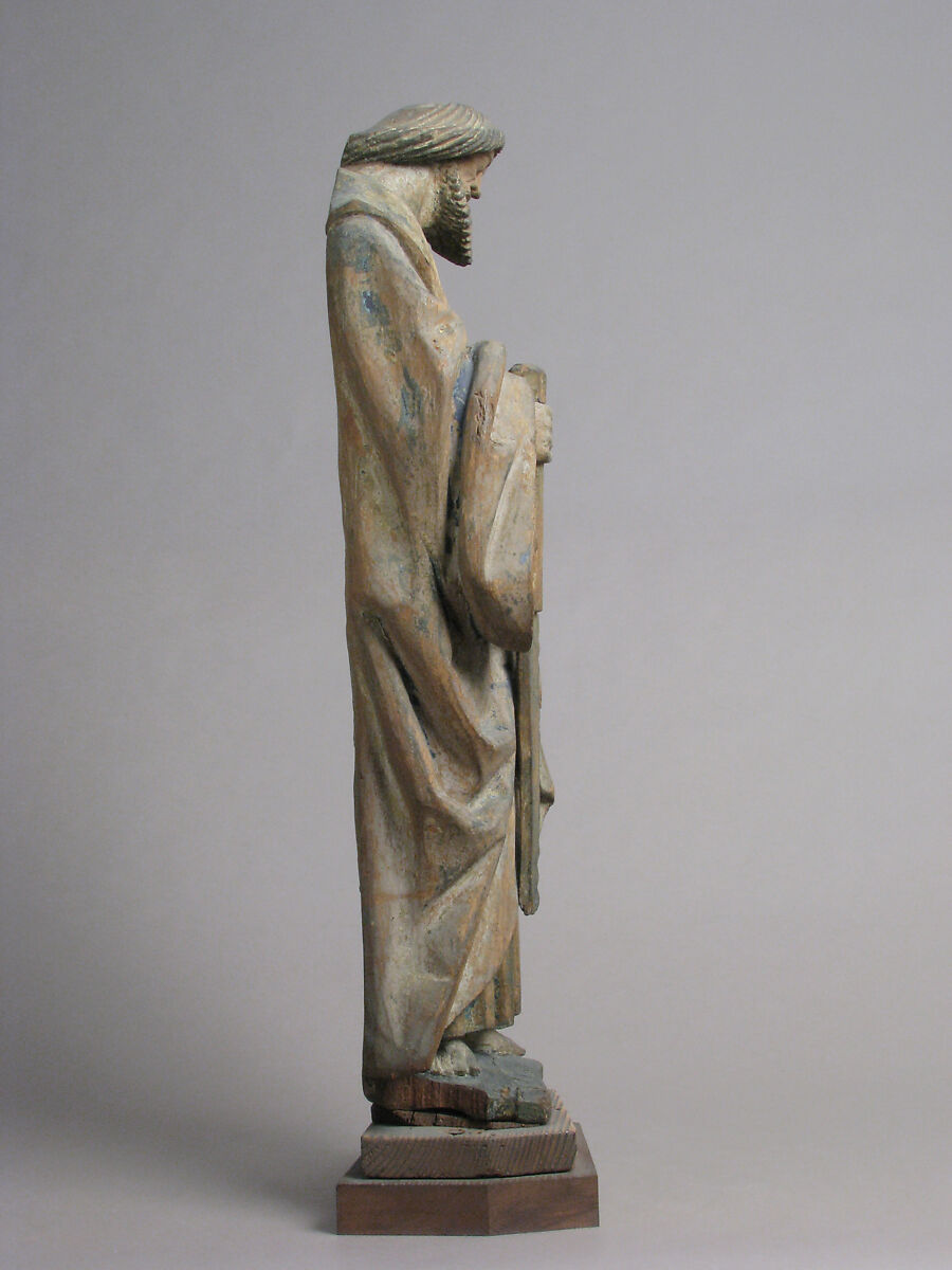 Saint Simon, Oak with traces of polychromy and gilding, North Netherlandish