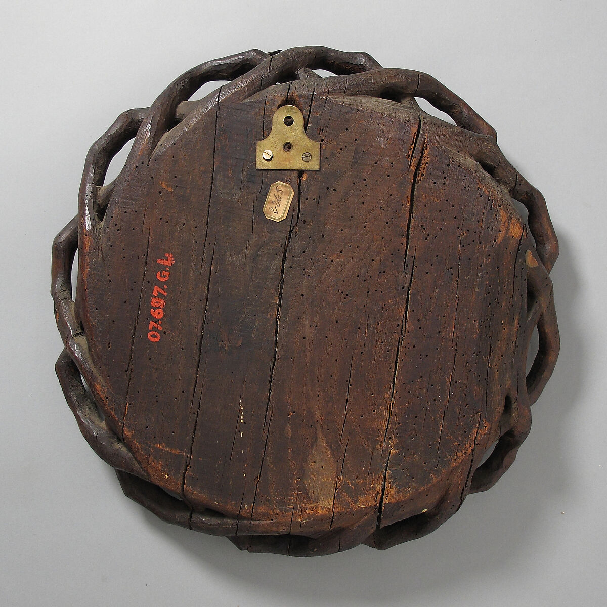 The Crown of Thorns with the Lamentation or Pietà, Oak, originally painted and gilded, French or South Netherlandish