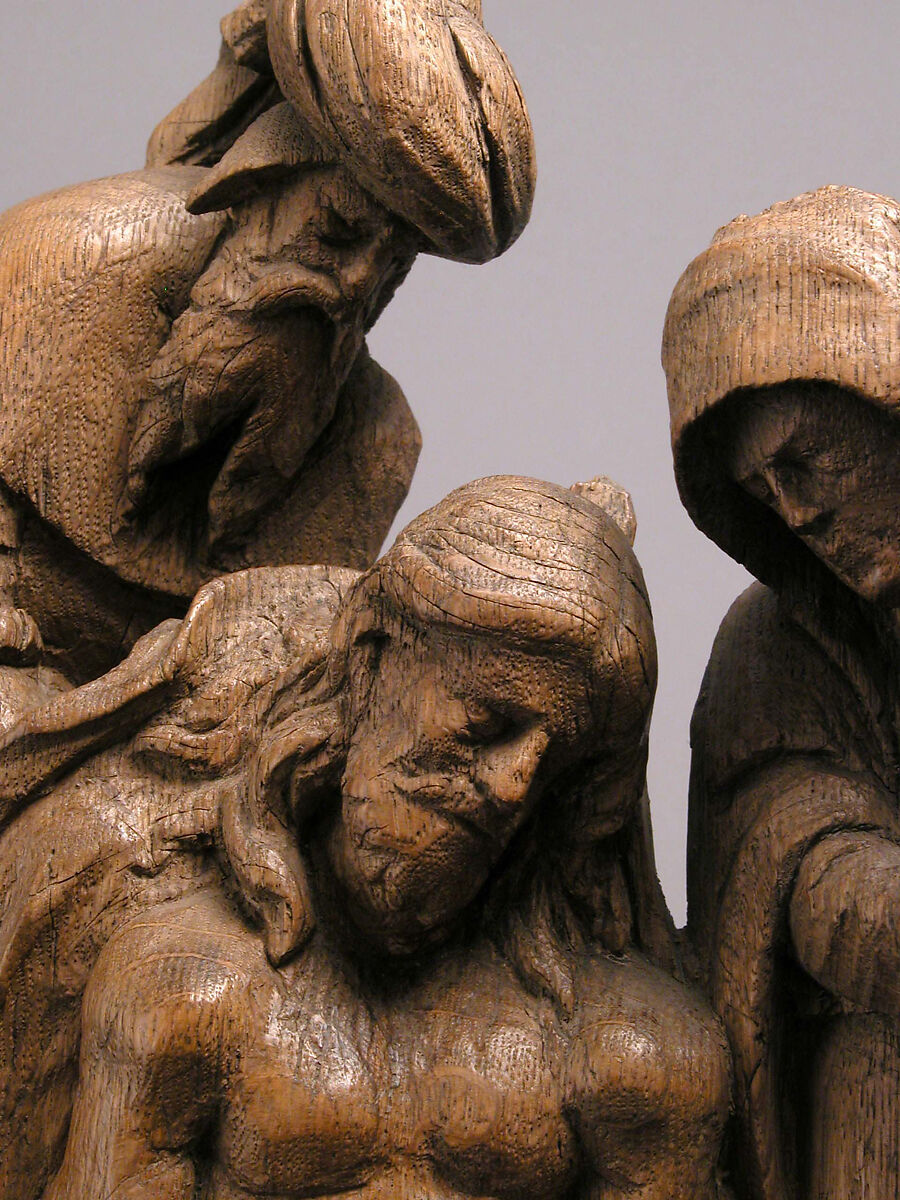 Pietà, Oak, South Netherlandish