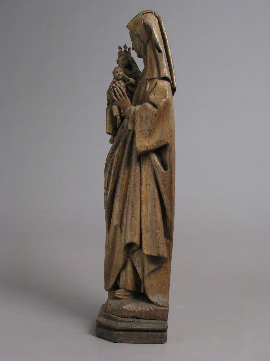 Saint Anne with Virgin and Child, Oak, South Netherlandish