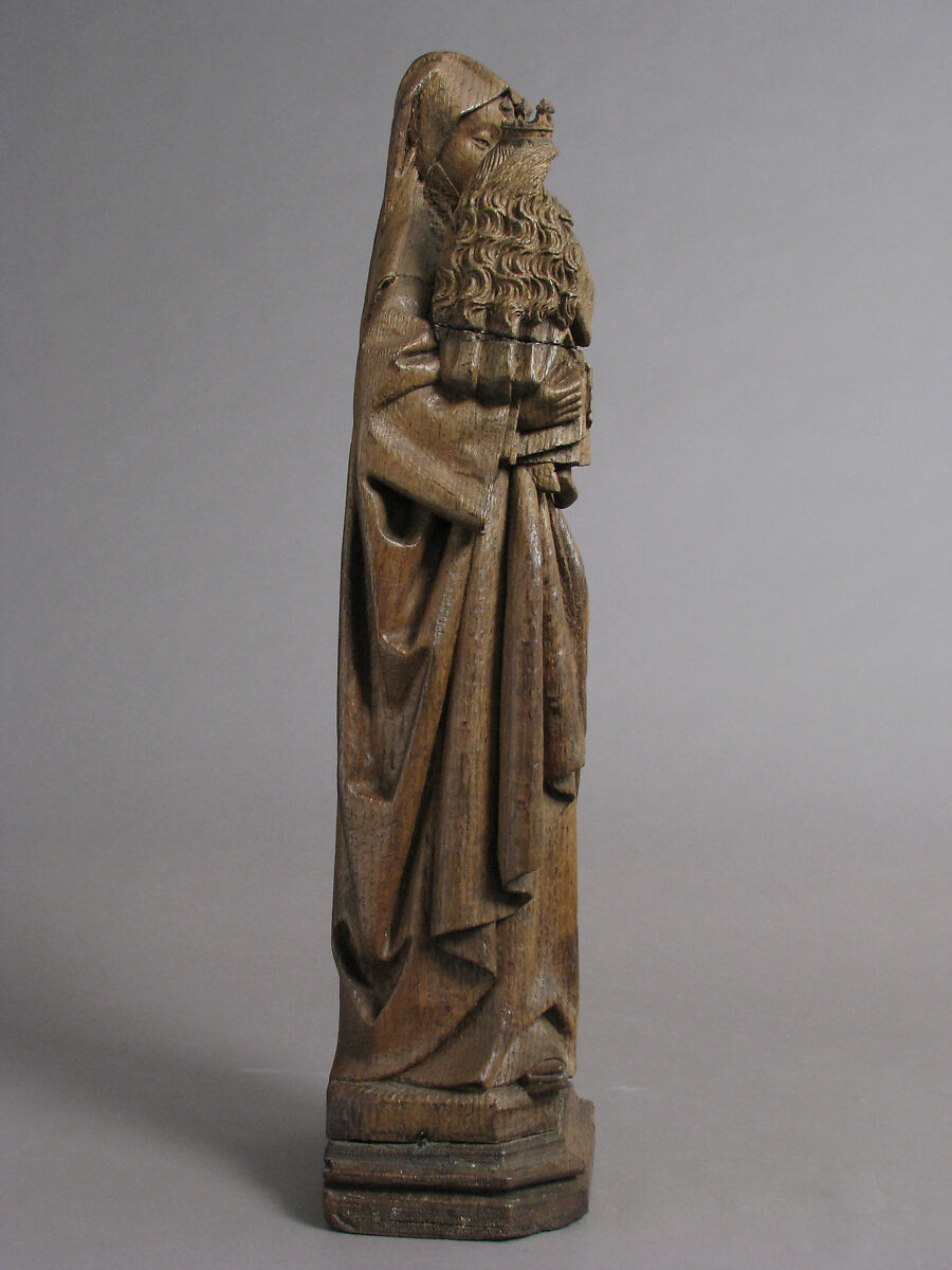 Saint Anne with Virgin and Child, Oak, South Netherlandish