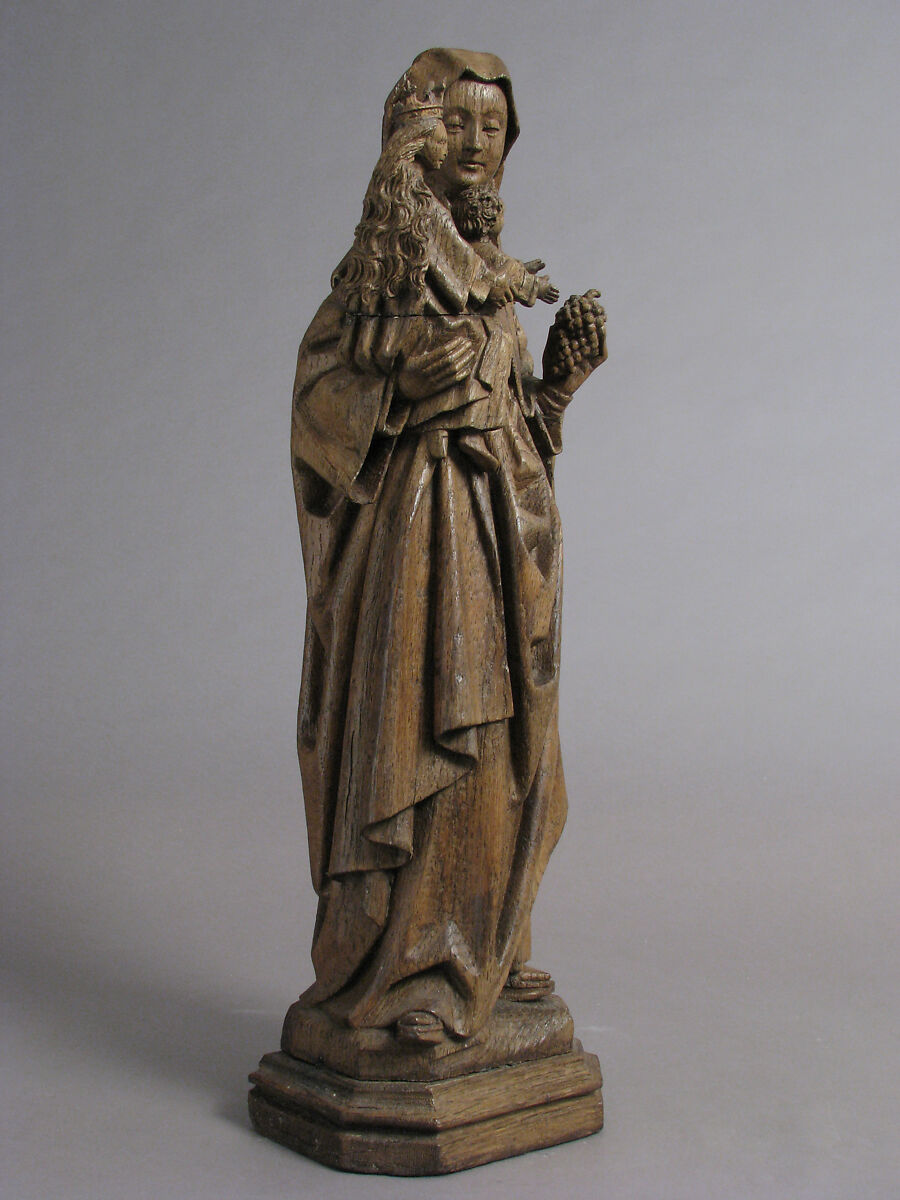 Saint Anne with Virgin and Child, Oak, South Netherlandish