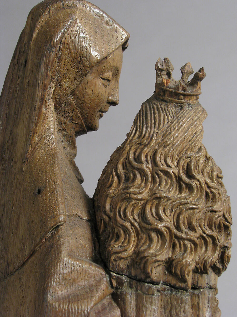 Saint Anne with Virgin and Child, Oak, South Netherlandish