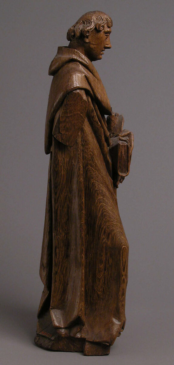 Sainted Abbot, Oak, Netherlandish