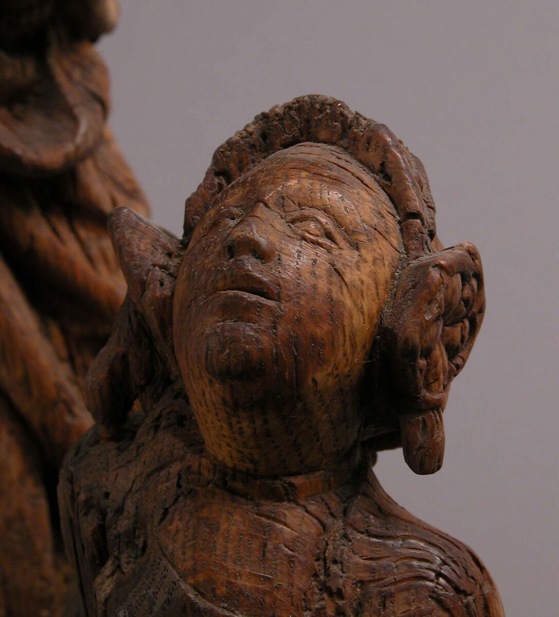 Two Women, Oak, Netherlandish