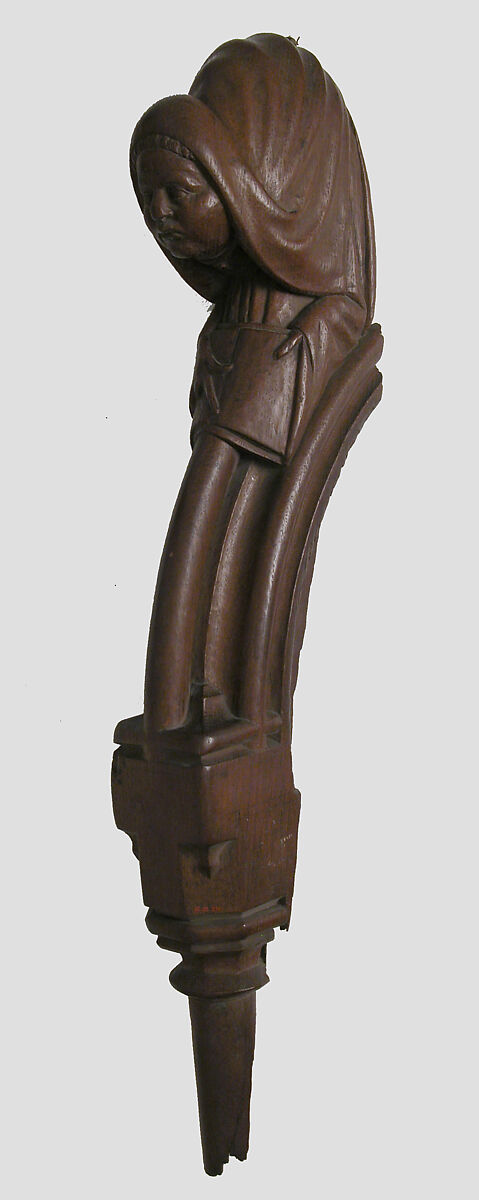 Choir Stall Fragment, Oak, French or South Netherlandish 