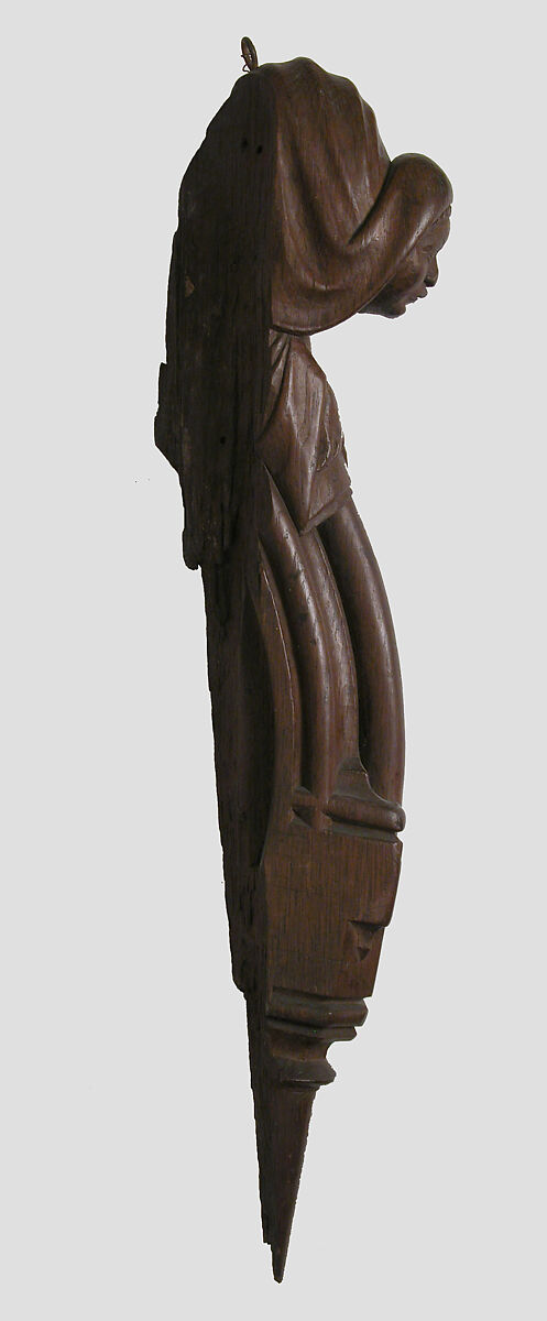Choir Stall Fragment, Oak, French or South Netherlandish