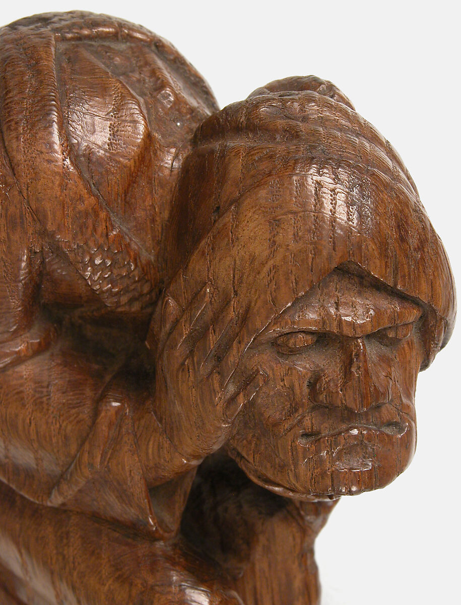 Choir Stall Fragment, Oak, Franco-Netherlandish