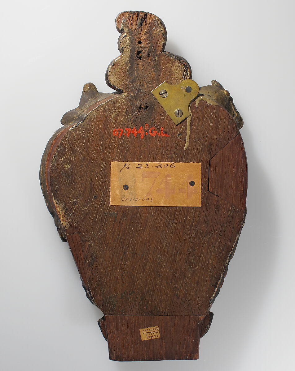 Bellows with Relief, Oak, French