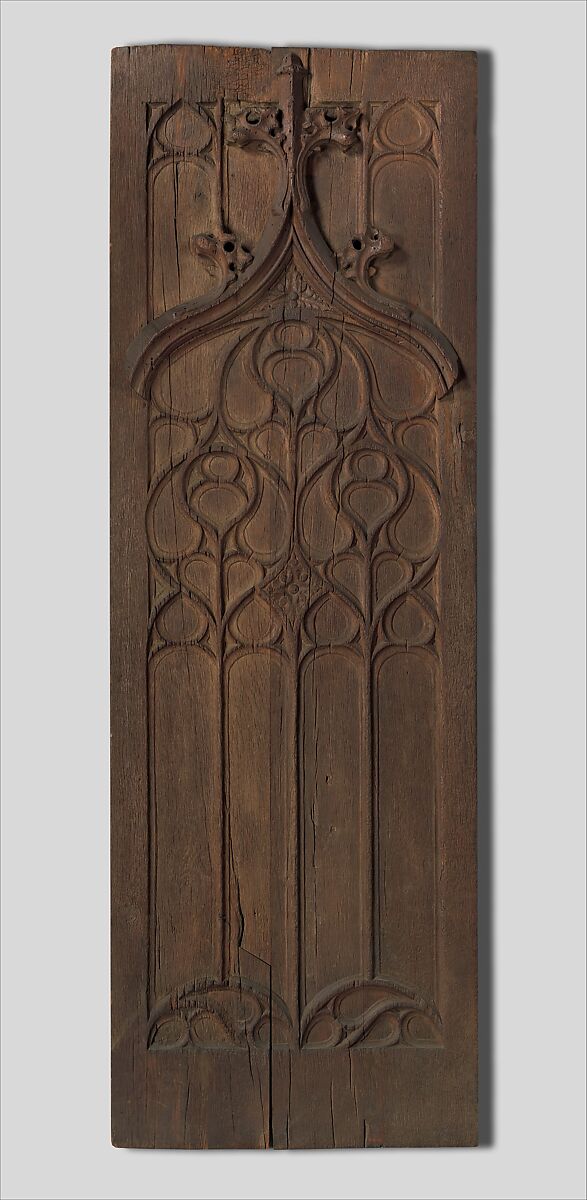 Panel, Oak, French 