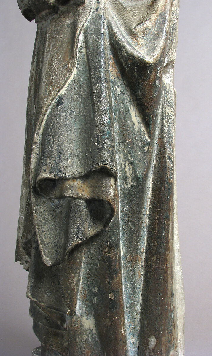 Virgin and Child, Limestone with traces of polychromy, French